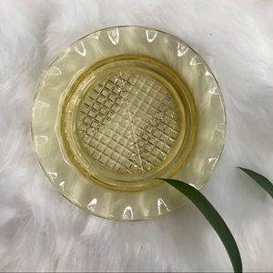 Vintage crystal dish